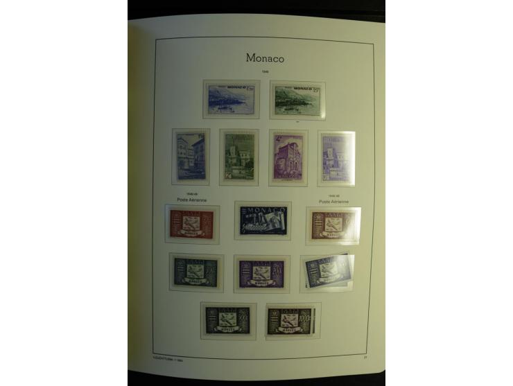 1885/2008, postfrische und ungebrauchte reichhaltige Sammlung mit u.a. Mi.-Nr. 1-9, 11-21, 190-99, Bl.3A+B, 4A+B etc.