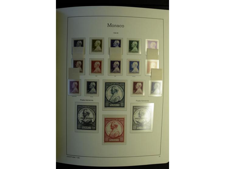 1885/2008, postfrische und ungebrauchte reichhaltige Sammlung mit u.a. Mi.-Nr. 1-9, 11-21, 190-99, Bl.3A+B, 4A+B etc.