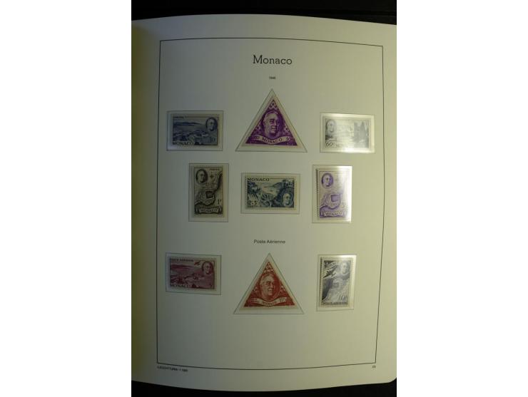 1885/2008, postfrische und ungebrauchte reichhaltige Sammlung mit u.a. Mi.-Nr. 1-9, 11-21, 190-99, Bl.3A+B, 4A+B etc.