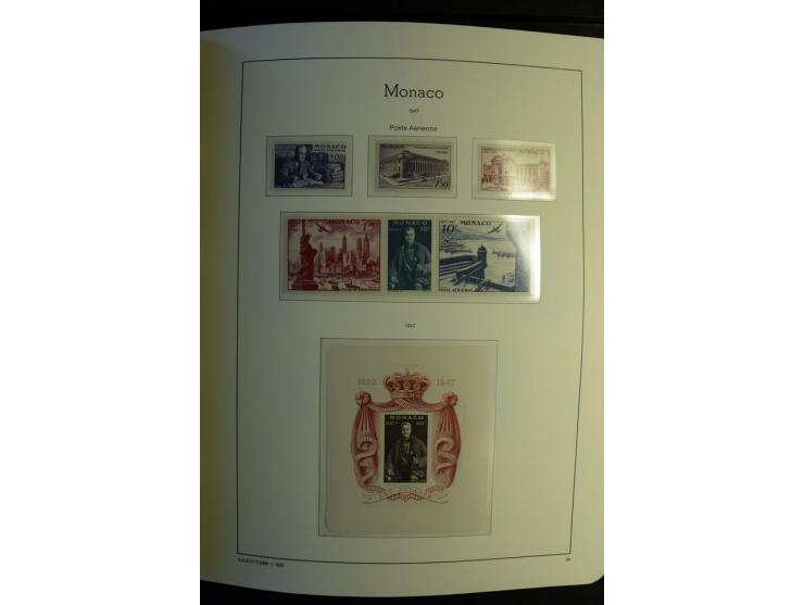 1885/2008, postfrische und ungebrauchte reichhaltige Sammlung mit u.a. Mi.-Nr. 1-9, 11-21, 190-99, Bl.3A+B, 4A+B etc.