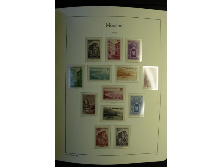 1885/2008, postfrische und ungebrauchte reichhaltige Sammlung mit u.a. Mi.-Nr. 1-9, 11-21, 190-99, Bl.3A+B, 4A+B etc.