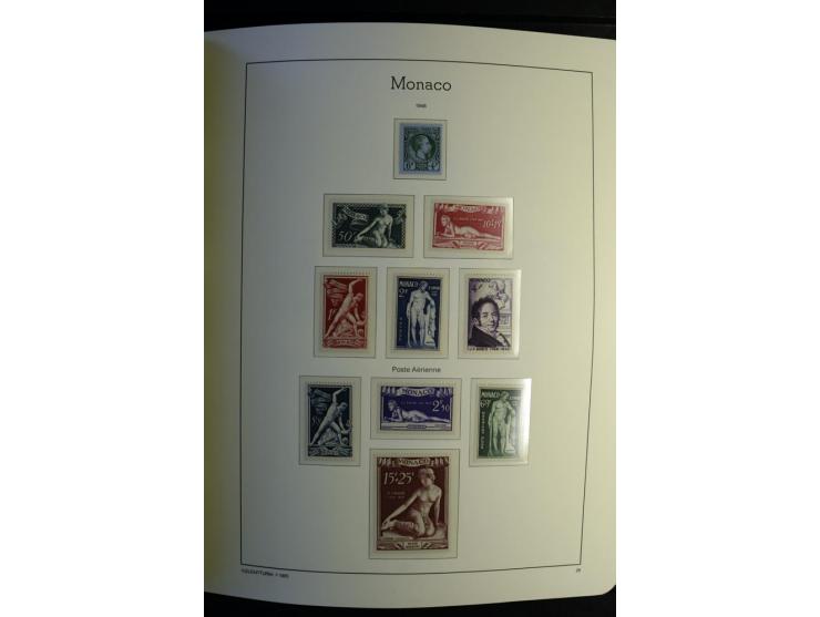 1885/2008, postfrische und ungebrauchte reichhaltige Sammlung mit u.a. Mi.-Nr. 1-9, 11-21, 190-99, Bl.3A+B, 4A+B etc.
