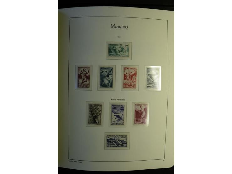 1885/2008, postfrische und ungebrauchte reichhaltige Sammlung mit u.a. Mi.-Nr. 1-9, 11-21, 190-99, Bl.3A+B, 4A+B etc.