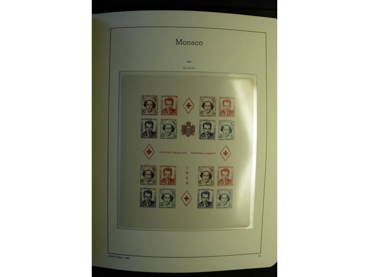 1885/2008, postfrische und ungebrauchte reichhaltige Sammlung mit u.a. Mi.-Nr. 1-9, 11-21, 190-99, Bl.3A+B, 4A+B etc.
