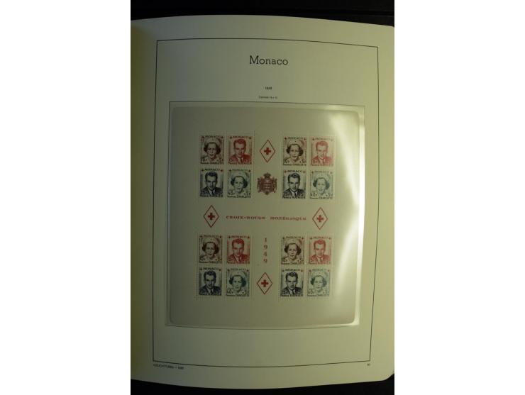 1885/2008, postfrische und ungebrauchte reichhaltige Sammlung mit u.a. Mi.-Nr. 1-9, 11-21, 190-99, Bl.3A+B, 4A+B etc.
