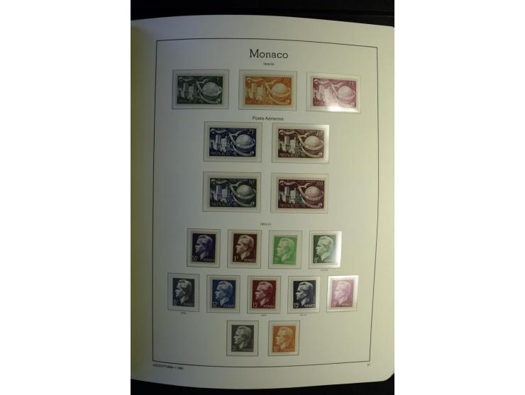 1885/2008, postfrische und ungebrauchte reichhaltige Sammlung mit u.a. Mi.-Nr. 1-9, 11-21, 190-99, Bl.3A+B, 4A+B etc.