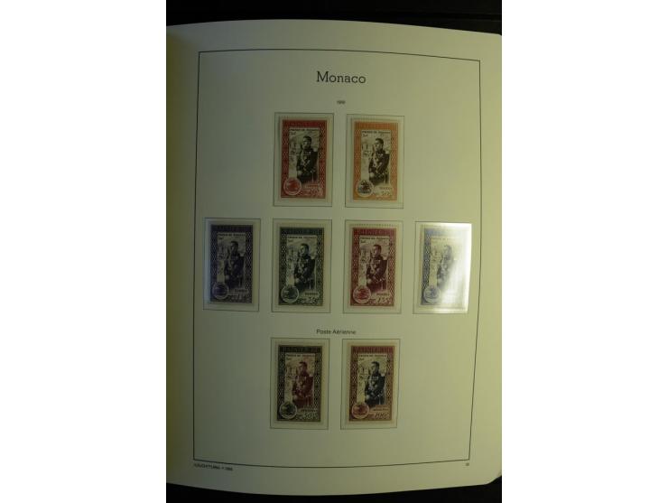 1885/2008, postfrische und ungebrauchte reichhaltige Sammlung mit u.a. Mi.-Nr. 1-9, 11-21, 190-99, Bl.3A+B, 4A+B etc.