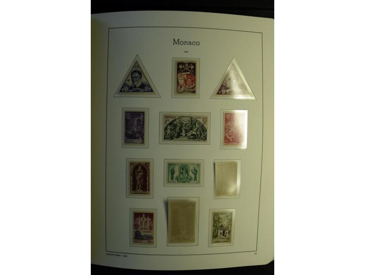 1885/2008, postfrische und ungebrauchte reichhaltige Sammlung mit u.a. Mi.-Nr. 1-9, 11-21, 190-99, Bl.3A+B, 4A+B etc.