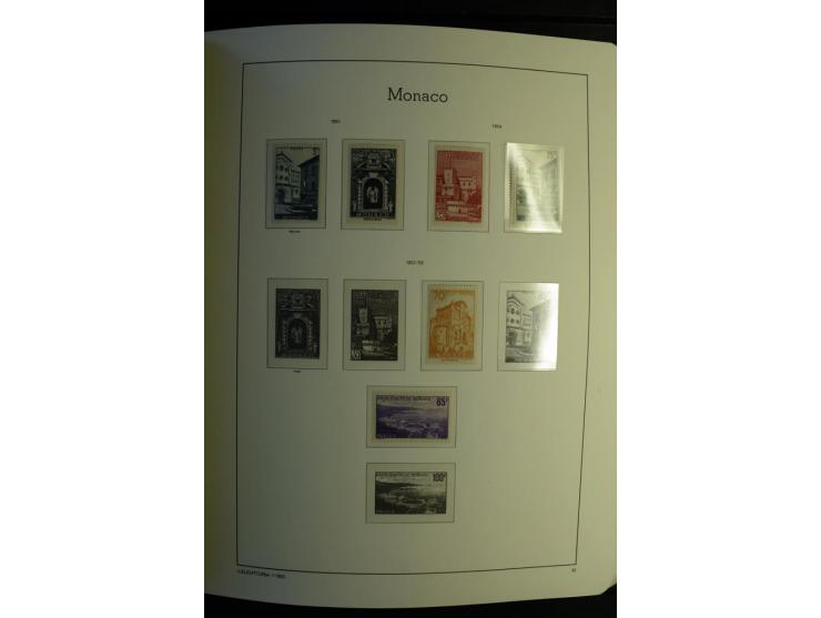 1885/2008, postfrische und ungebrauchte reichhaltige Sammlung mit u.a. Mi.-Nr. 1-9, 11-21, 190-99, Bl.3A+B, 4A+B etc.