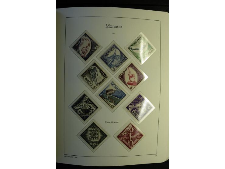1885/2008, postfrische und ungebrauchte reichhaltige Sammlung mit u.a. Mi.-Nr. 1-9, 11-21, 190-99, Bl.3A+B, 4A+B etc.