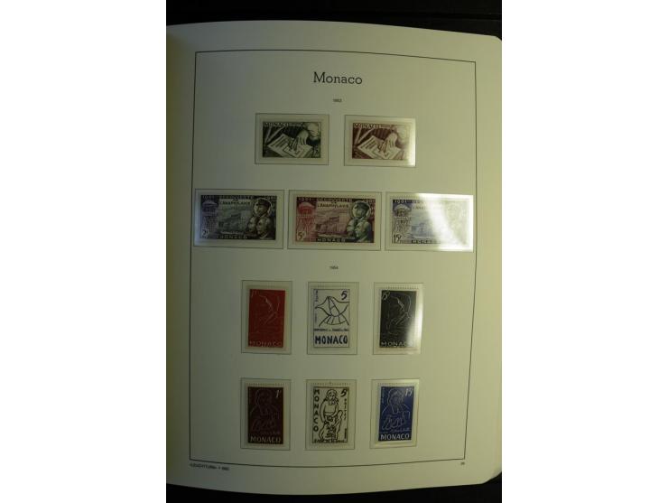 1885/2008, postfrische und ungebrauchte reichhaltige Sammlung mit u.a. Mi.-Nr. 1-9, 11-21, 190-99, Bl.3A+B, 4A+B etc.