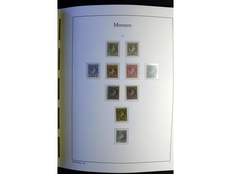 1885/2008, postfrische und ungebrauchte reichhaltige Sammlung mit u.a. Mi.-Nr. 1-9, 11-21, 190-99, Bl.3A+B, 4A+B etc.
