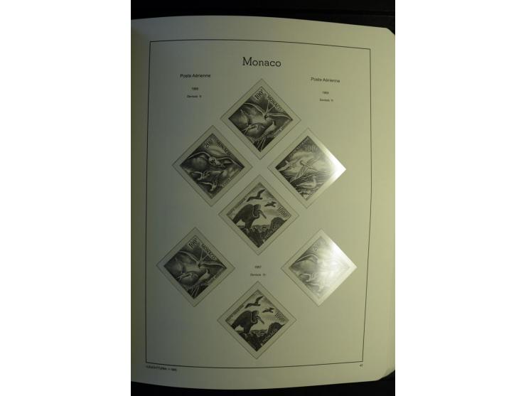 1885/2008, postfrische und ungebrauchte reichhaltige Sammlung mit u.a. Mi.-Nr. 1-9, 11-21, 190-99, Bl.3A+B, 4A+B etc.
