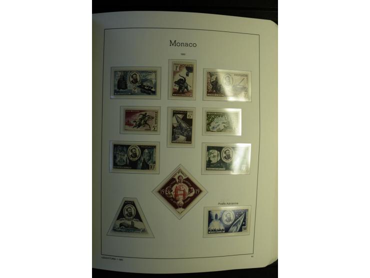 1885/2008, postfrische und ungebrauchte reichhaltige Sammlung mit u.a. Mi.-Nr. 1-9, 11-21, 190-99, Bl.3A+B, 4A+B etc.