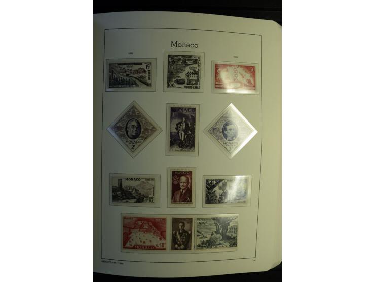 1885/2008, postfrische und ungebrauchte reichhaltige Sammlung mit u.a. Mi.-Nr. 1-9, 11-21, 190-99, Bl.3A+B, 4A+B etc.