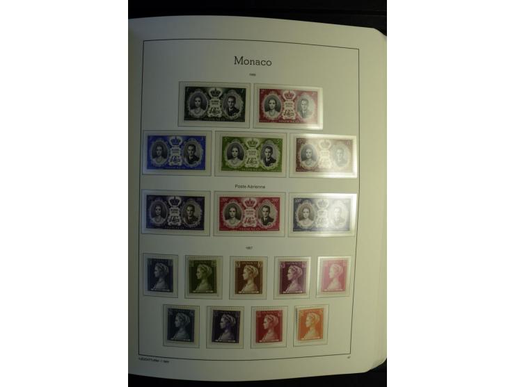 1885/2008, postfrische und ungebrauchte reichhaltige Sammlung mit u.a. Mi.-Nr. 1-9, 11-21, 190-99, Bl.3A+B, 4A+B etc.
