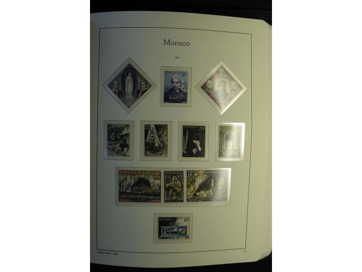 1885/2008, postfrische und ungebrauchte reichhaltige Sammlung mit u.a. Mi.-Nr. 1-9, 11-21, 190-99, Bl.3A+B, 4A+B etc.