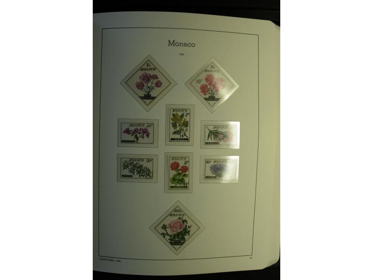 1885/2008, postfrische und ungebrauchte reichhaltige Sammlung mit u.a. Mi.-Nr. 1-9, 11-21, 190-99, Bl.3A+B, 4A+B etc.
