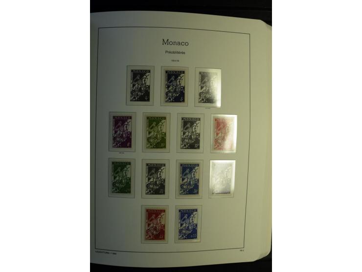 1885/2008, postfrische und ungebrauchte reichhaltige Sammlung mit u.a. Mi.-Nr. 1-9, 11-21, 190-99, Bl.3A+B, 4A+B etc.