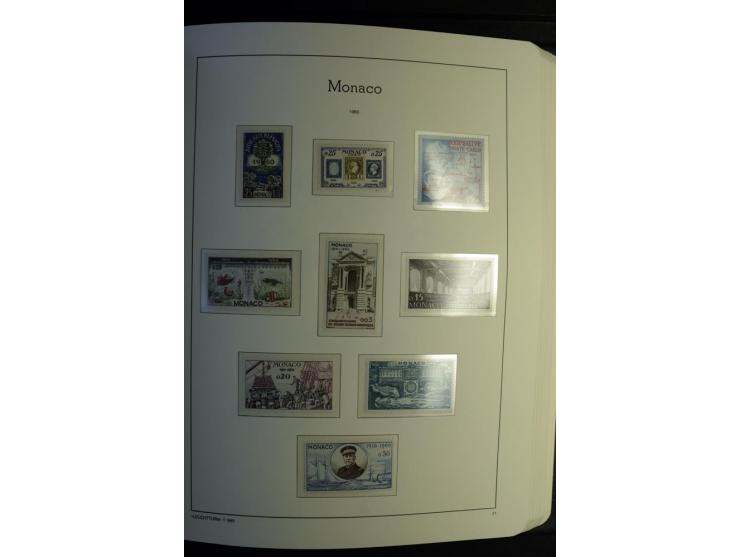 1885/2008, postfrische und ungebrauchte reichhaltige Sammlung mit u.a. Mi.-Nr. 1-9, 11-21, 190-99, Bl.3A+B, 4A+B etc.