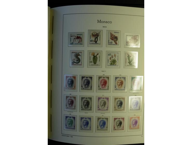 1885/2008, postfrische und ungebrauchte reichhaltige Sammlung mit u.a. Mi.-Nr. 1-9, 11-21, 190-99, Bl.3A+B, 4A+B etc.