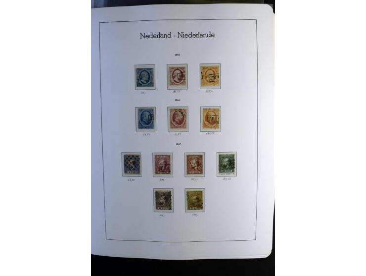 1852/2007, gestempelte, reichhaltige Sammlung mit u.a. Mi.-Nr. 66, 81-92, 99-100, 123-33, 580-81 etc., dazu Markenheftchen, D