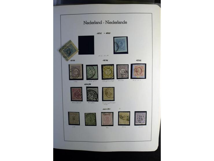 1852/2007, gestempelte, reichhaltige Sammlung mit u.a. Mi.-Nr. 66, 81-92, 99-100, 123-33, 580-81 etc., dazu Markenheftchen, D