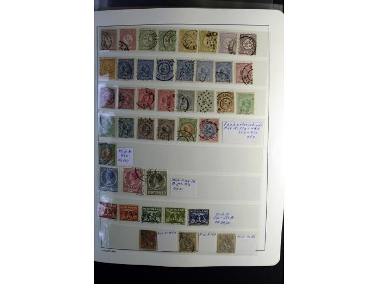 1852/2007, gestempelte, reichhaltige Sammlung mit u.a. Mi.-Nr. 66, 81-92, 99-100, 123-33, 580-81 etc., dazu Markenheftchen, D