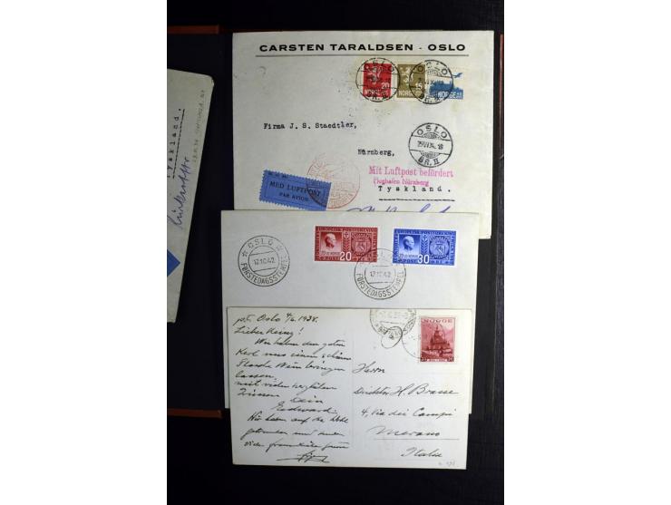 1855/1944, postfrische, ungebrauchte und gestempelte Sammlung mit u.a. Mi.-Nr. 1 (9 und waagerechtes Paar), 2 (4), 6 (3), 7, 