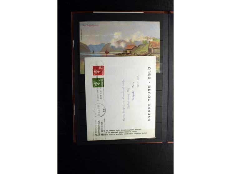 1855/1944, postfrische, ungebrauchte und gestempelte Sammlung mit u.a. Mi.-Nr. 1 (9 und waagerechtes Paar), 2 (4), 6 (3), 7, 