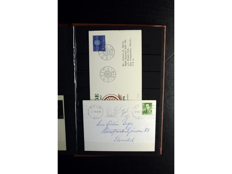 1855/1944, postfrische, ungebrauchte und gestempelte Sammlung mit u.a. Mi.-Nr. 1 (9 und waagerechtes Paar), 2 (4), 6 (3), 7, 