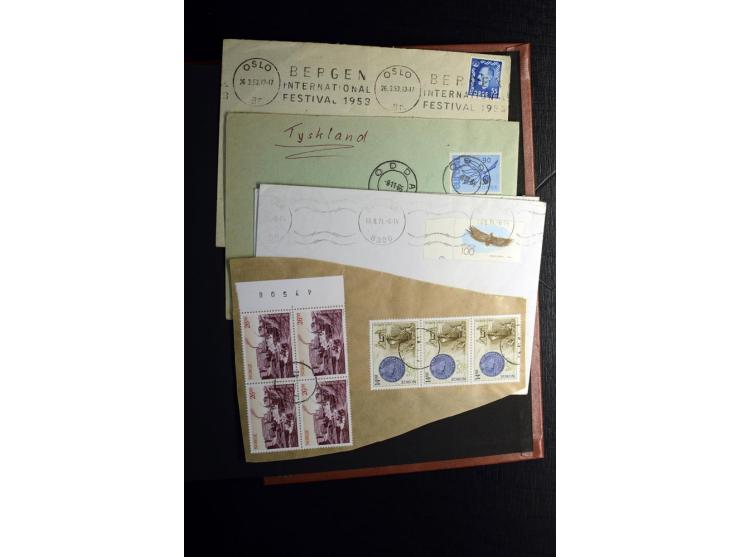 1855/1944, postfrische, ungebrauchte und gestempelte Sammlung mit u.a. Mi.-Nr. 1 (9 und waagerechtes Paar), 2 (4), 6 (3), 7, 