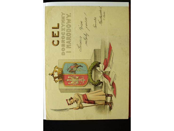 1918/1920, interessante Sammlung der Germania-Aufdruckmarken in Polen mit u.a. Deutsche Post in Polen mit einigen Belegen Sta