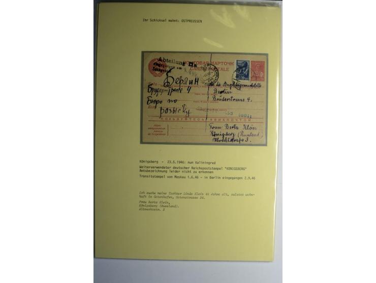 IHR SCHICKSAL MAHNT: Hochinteressante Sammlung von über 150 Briefen und Karten, dabei Belege aus der Bukowina, Polen, Galizie