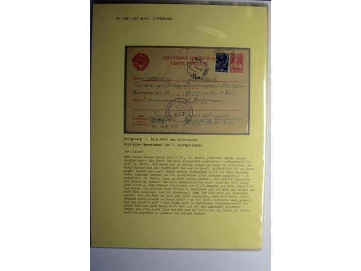 IHR SCHICKSAL MAHNT: Hochinteressante Sammlung von über 150 Briefen und Karten, dabei Belege aus der Bukowina, Polen, Galizie