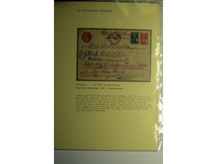 IHR SCHICKSAL MAHNT: Hochinteressante Sammlung von über 150 Briefen und Karten, dabei Belege aus der Bukowina, Polen, Galizie