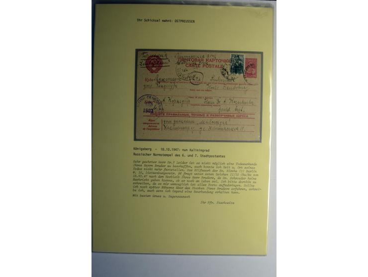 IHR SCHICKSAL MAHNT: Hochinteressante Sammlung von über 150 Briefen und Karten, dabei Belege aus der Bukowina, Polen, Galizie