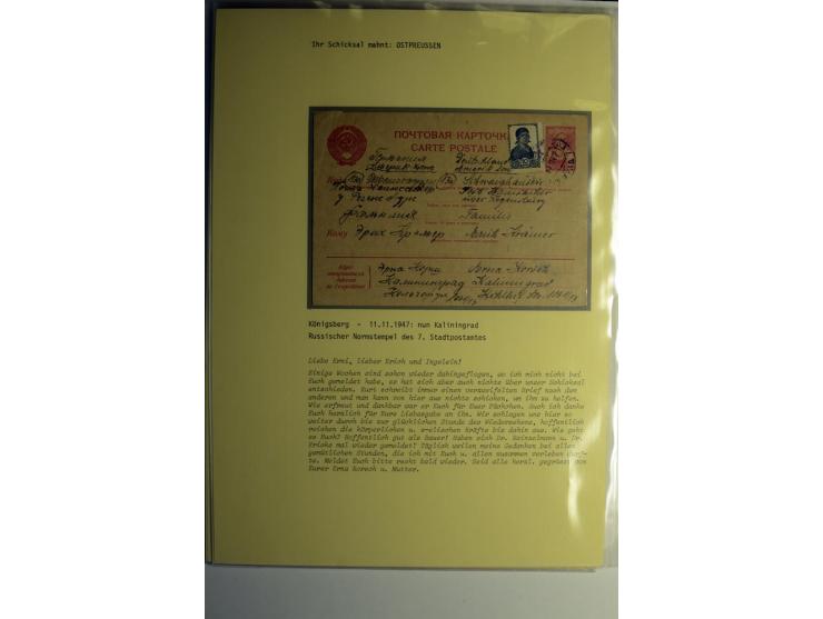 IHR SCHICKSAL MAHNT: Hochinteressante Sammlung von über 150 Briefen und Karten, dabei Belege aus der Bukowina, Polen, Galizie