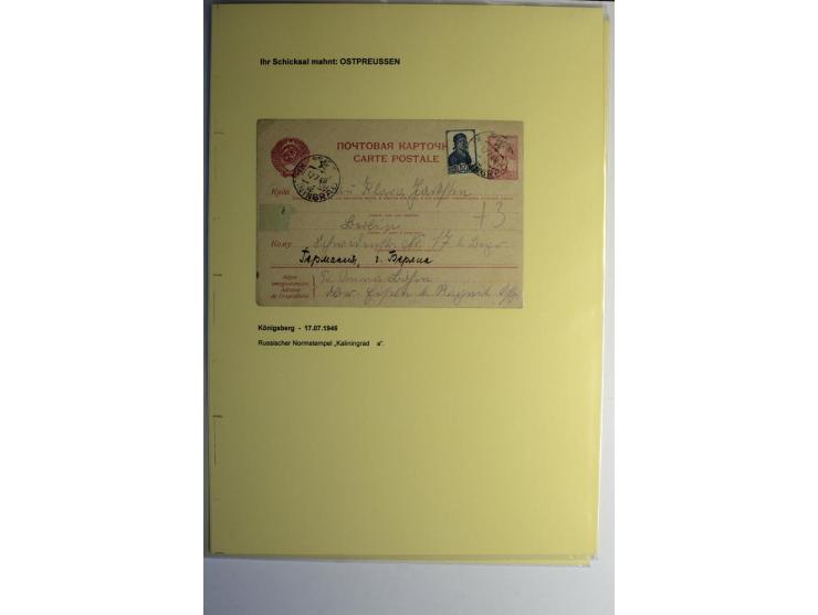 IHR SCHICKSAL MAHNT: Hochinteressante Sammlung von über 150 Briefen und Karten, dabei Belege aus der Bukowina, Polen, Galizie