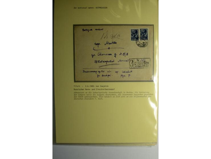 IHR SCHICKSAL MAHNT: Hochinteressante Sammlung von über 150 Briefen und Karten, dabei Belege aus der Bukowina, Polen, Galizie