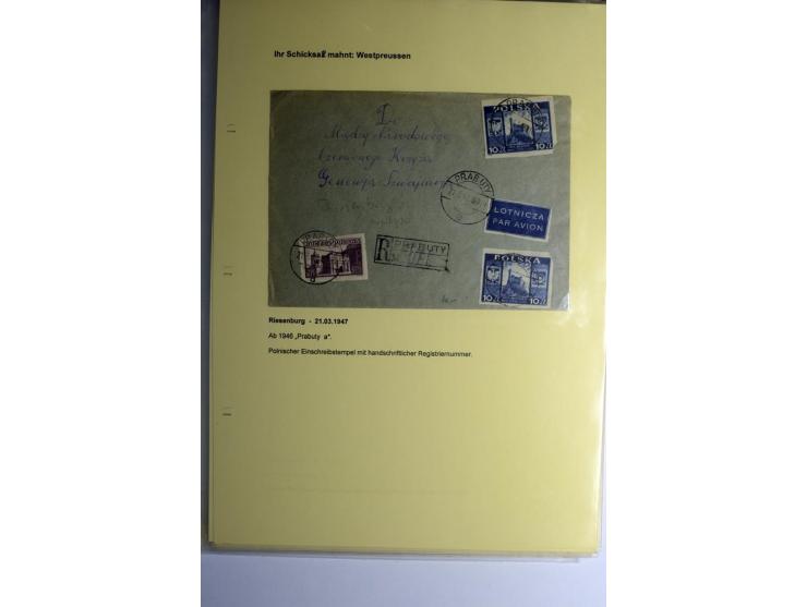 IHR SCHICKSAL MAHNT: Hochinteressante Sammlung von über 150 Briefen und Karten, dabei Belege aus der Bukowina, Polen, Galizie