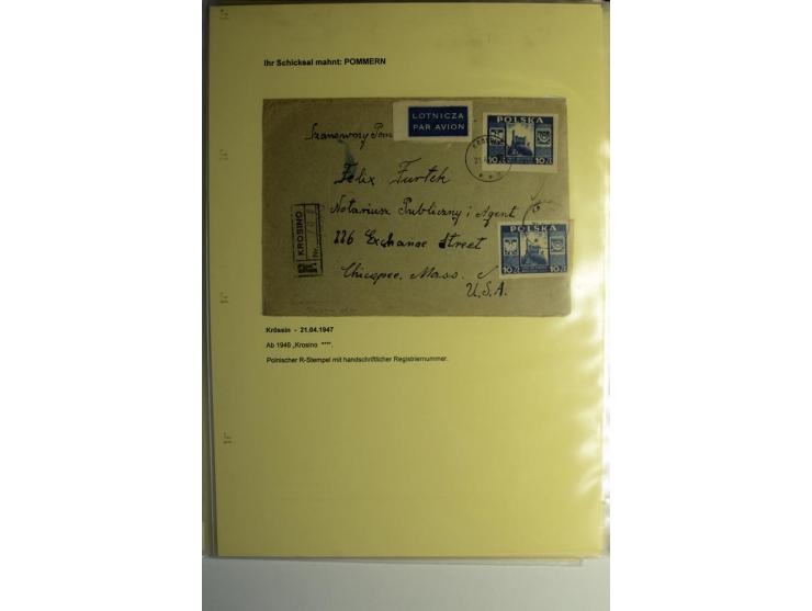 IHR SCHICKSAL MAHNT: Hochinteressante Sammlung von über 150 Briefen und Karten, dabei Belege aus der Bukowina, Polen, Galizie