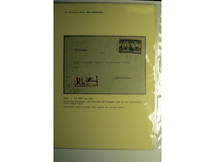 IHR SCHICKSAL MAHNT: Hochinteressante Sammlung von über 150 Briefen und Karten, dabei Belege aus der Bukowina, Polen, Galizie
