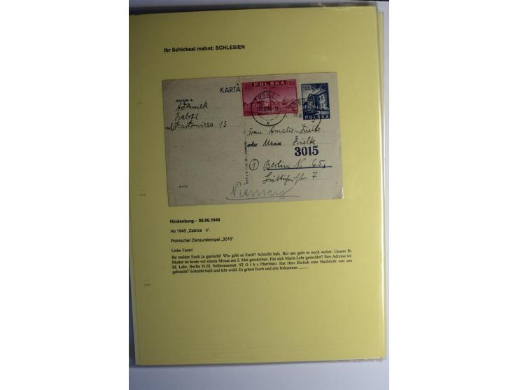 IHR SCHICKSAL MAHNT: Hochinteressante Sammlung von über 150 Briefen und Karten, dabei Belege aus der Bukowina, Polen, Galizie