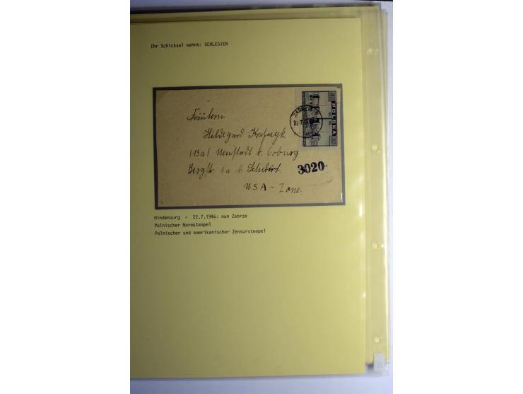 IHR SCHICKSAL MAHNT: Hochinteressante Sammlung von über 150 Briefen und Karten, dabei Belege aus der Bukowina, Polen, Galizie