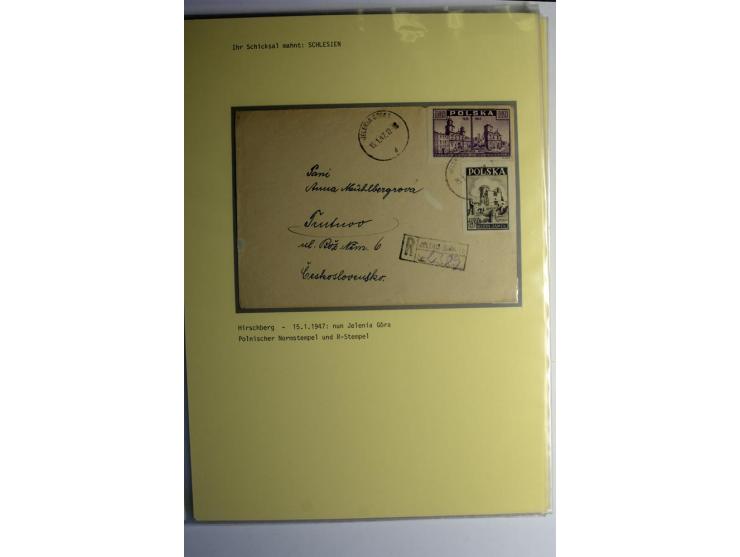 IHR SCHICKSAL MAHNT: Hochinteressante Sammlung von über 150 Briefen und Karten, dabei Belege aus der Bukowina, Polen, Galizie