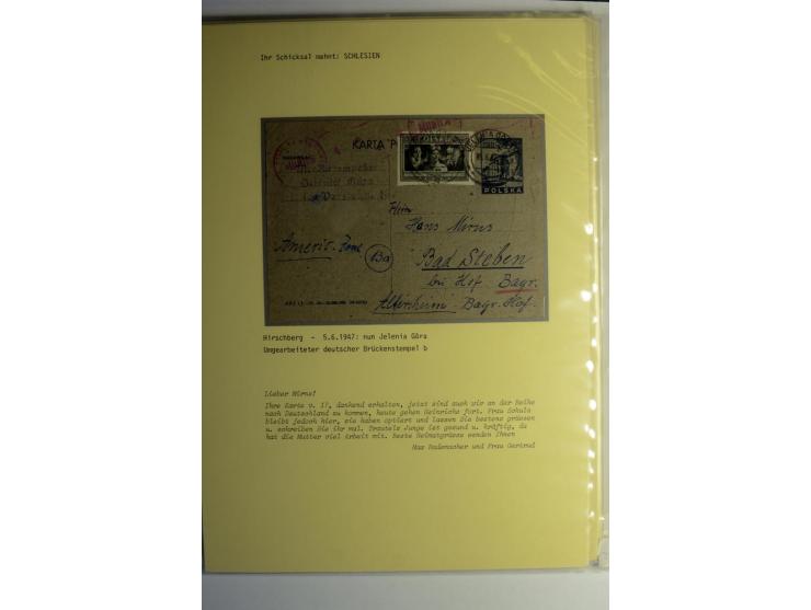 IHR SCHICKSAL MAHNT: Hochinteressante Sammlung von über 150 Briefen und Karten, dabei Belege aus der Bukowina, Polen, Galizie