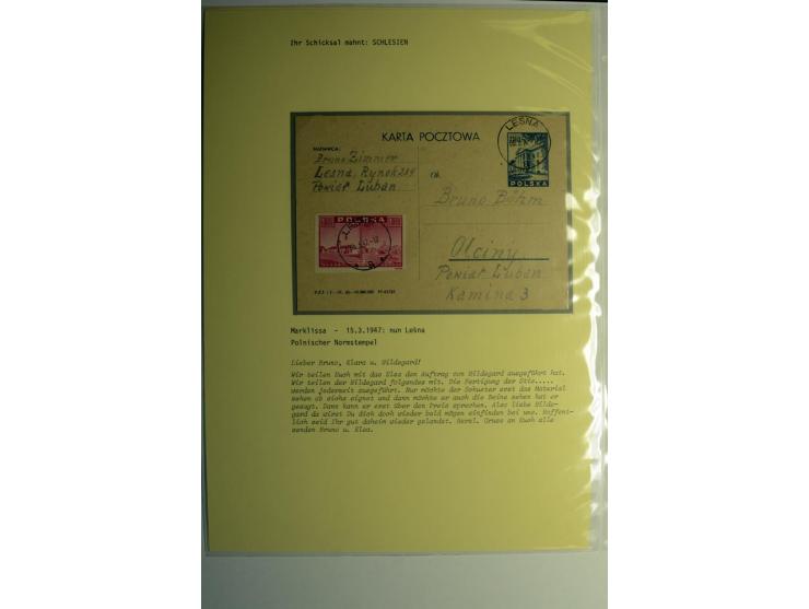 IHR SCHICKSAL MAHNT: Hochinteressante Sammlung von über 150 Briefen und Karten, dabei Belege aus der Bukowina, Polen, Galizie