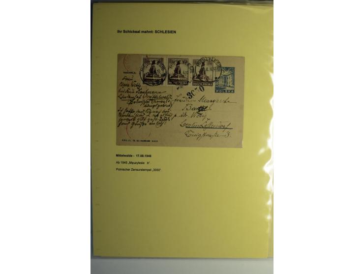 IHR SCHICKSAL MAHNT: Hochinteressante Sammlung von über 150 Briefen und Karten, dabei Belege aus der Bukowina, Polen, Galizie