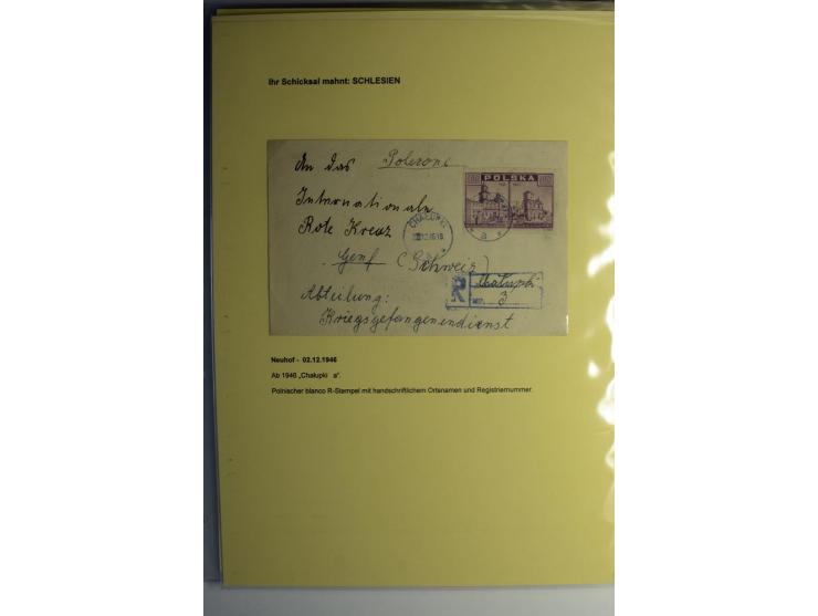 IHR SCHICKSAL MAHNT: Hochinteressante Sammlung von über 150 Briefen und Karten, dabei Belege aus der Bukowina, Polen, Galizie